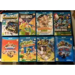 Nintendo Wii U games Super Mario Just Dance game spellen