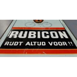 Rubicon Rijwielen Apeldoorn reclamebord - fiets
