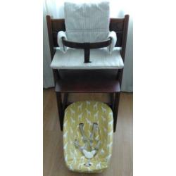 complete Stokke tripp trapp ,newborn set,babyset,bekleding,