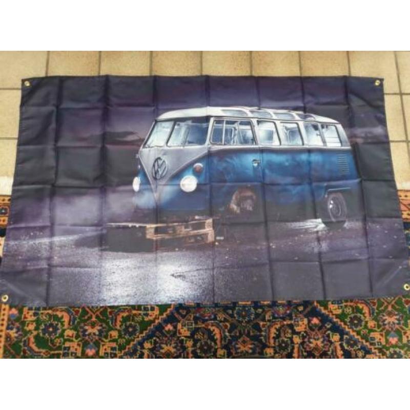 PORSCHE MACAN GTS Polyester Poster Banner Vlag