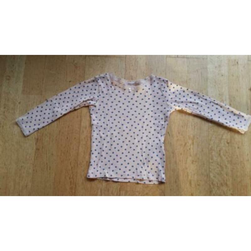 Shirtjes lange mouw maat 86