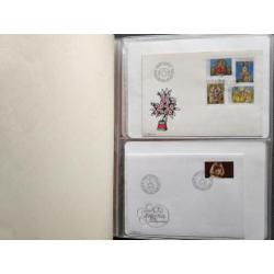 Liechtenstein : Verzameling FDC's tussen 1977 en 2003