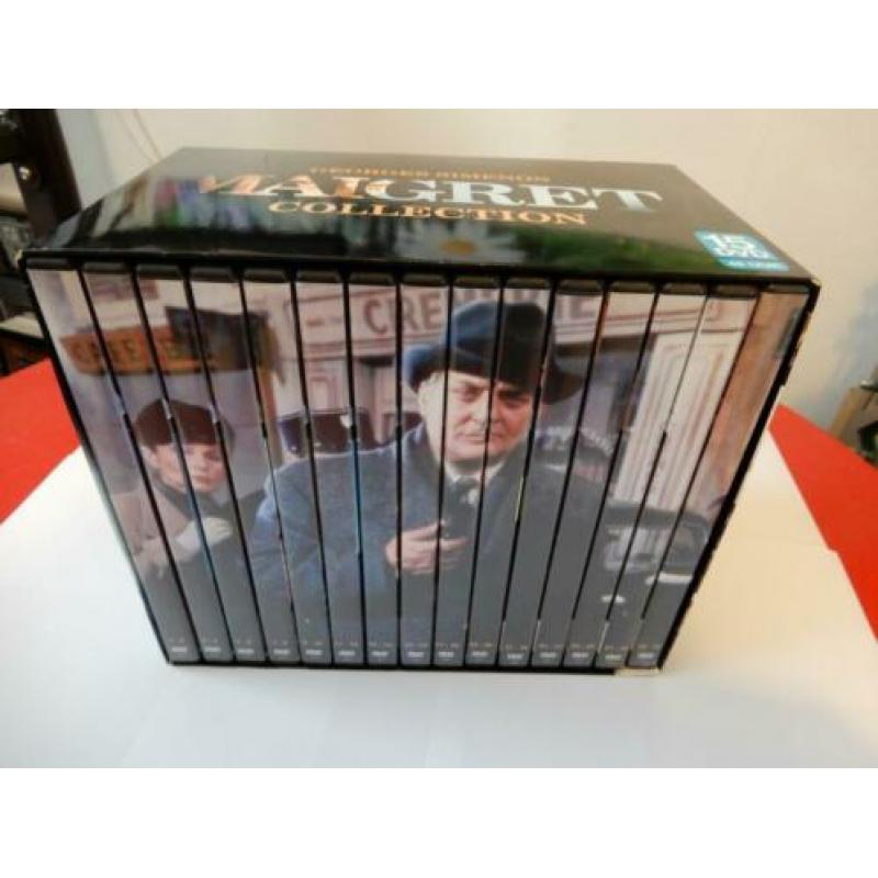 DVD BOX MAIGRET COLLECTION 15 dvd met 45 uur film