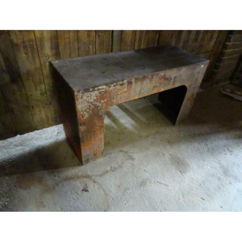 industriële tafel dressoir bijzettafel bank bankje