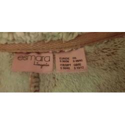 warme roze onesie / huispak met capuchon S 36/38