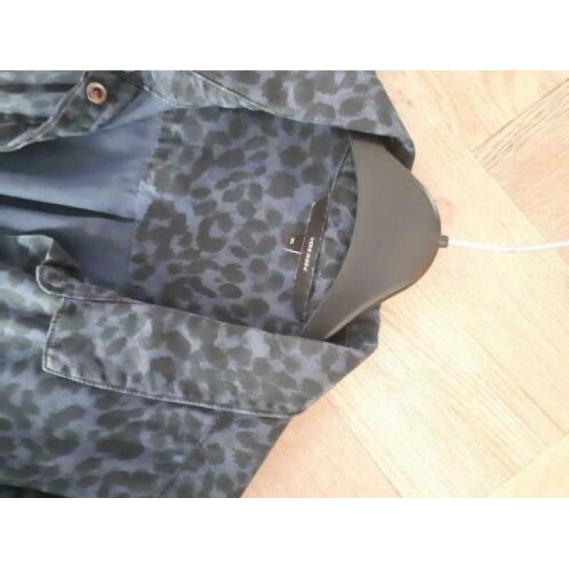 Jurk NIEUW panter print blauw maat xl