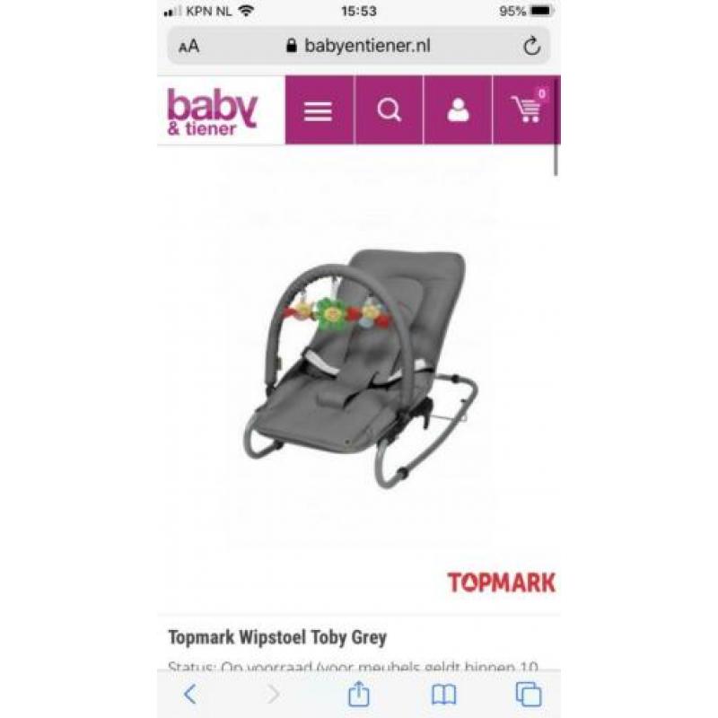 Topmark wipstoel