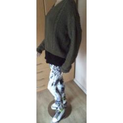 Franky nieuwe gevlamde stretchbroek maat 16 [34]