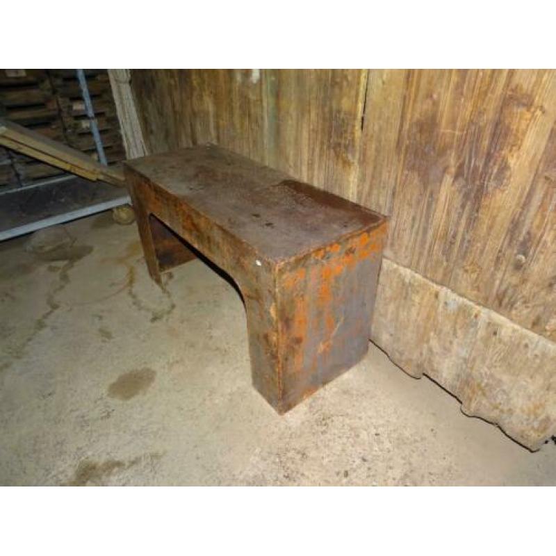 industriële tafel dressoir bijzettafel bank bankje