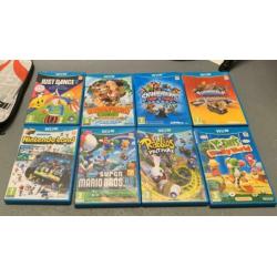 Nintendo Wii U games Super Mario Just Dance game spellen