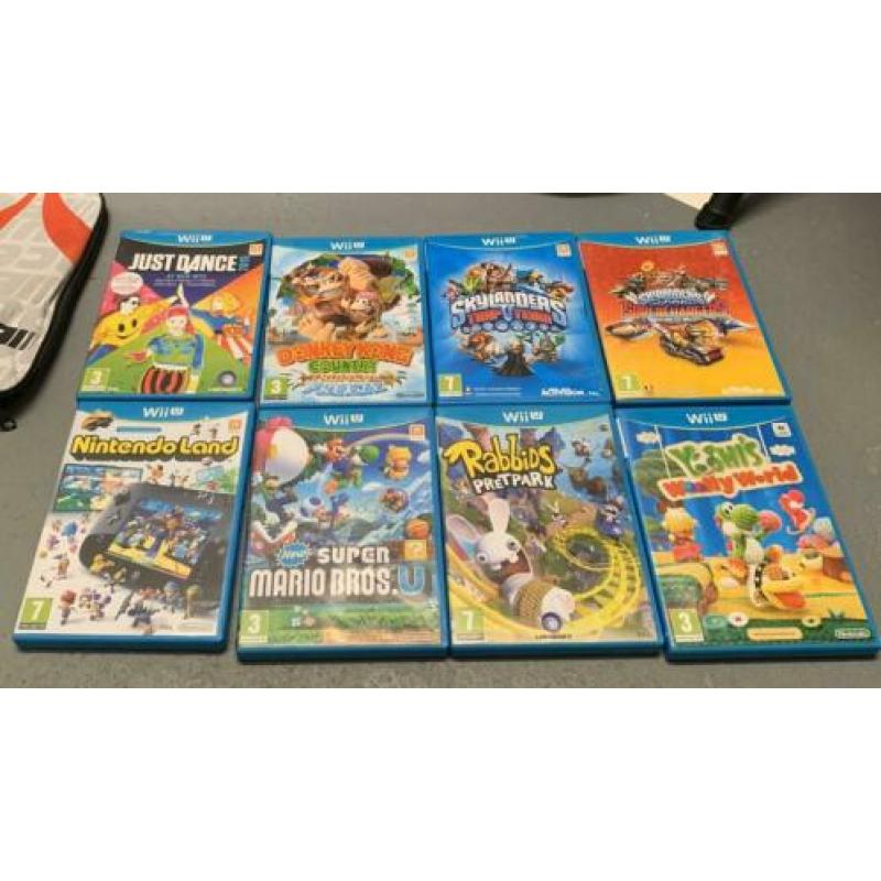Nintendo Wii U games Super Mario Just Dance game spellen