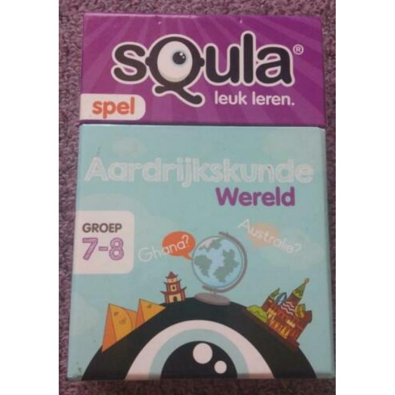 Squla Aardrijkskunde - Wereld - groep 7/8