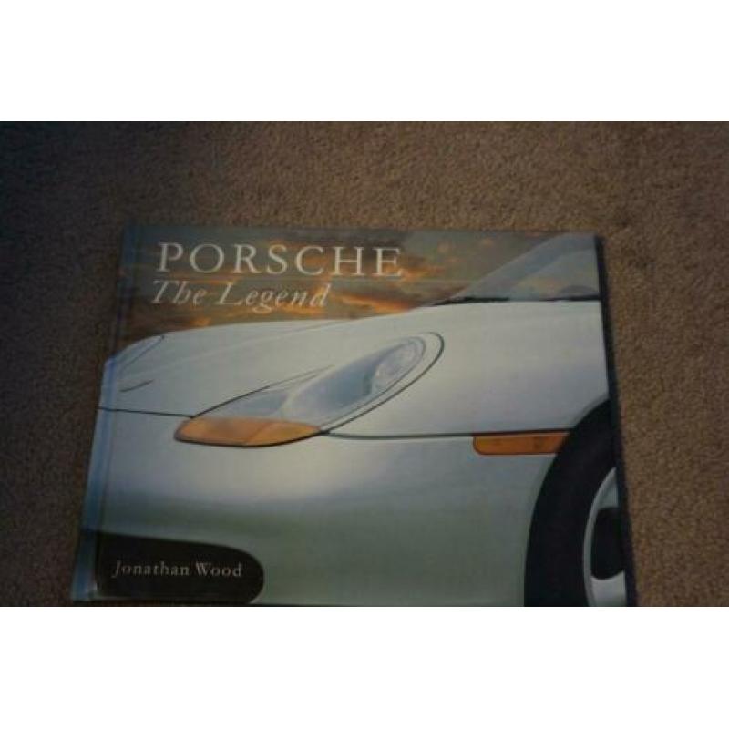 porsche boek the legend jonathan wood 80 pagina's kleur