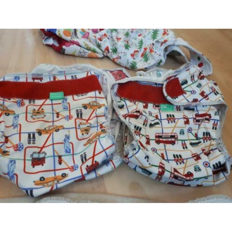 Wasbare luiers, pocket, overbroekjes. Totsbots, Pandababy