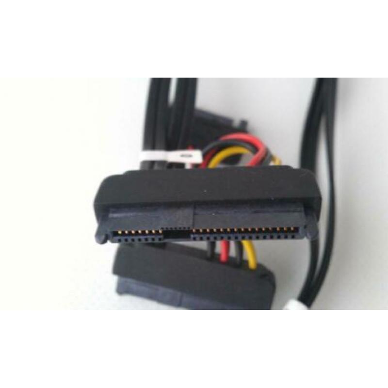 Dell SAS (SFF-8087) naar 2x SAS/SATA + voeding 0T3F4V T3F4V