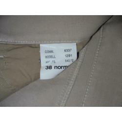 ZERRES: Prachtige bruine dames broek, mt 38