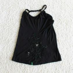 Mooi Glitter Bewerkt Topje (M) - 1