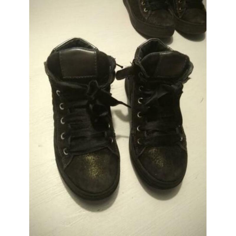 Meisjes schoenen. Groen glitter. Maat 31. Vera Pelle.