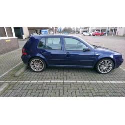 Volkswagen Golf 2.8 V6 150KW 4MOTION 2001 Blauw