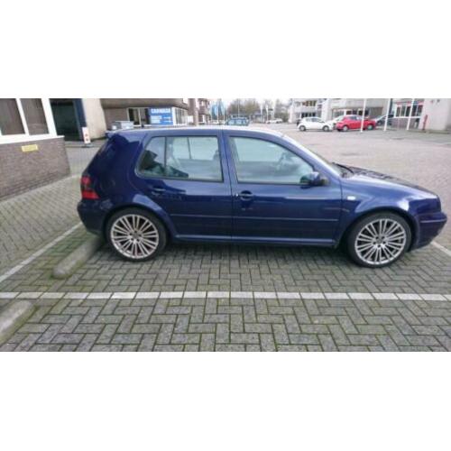 Volkswagen Golf 2.8 V6 150KW 4MOTION 2001 Blauw