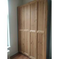 PAX kast houten deuren