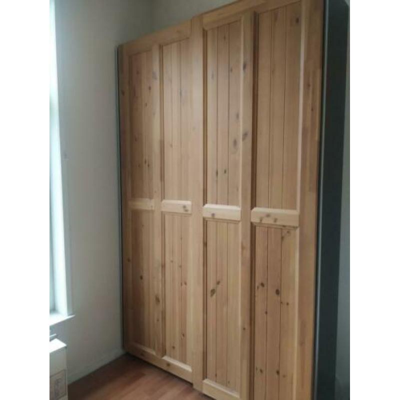 PAX kast houten deuren