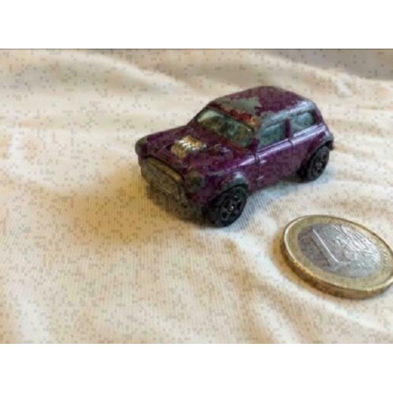 Mini Cooper S Paars, Whizzwheels/CorgiJuniors