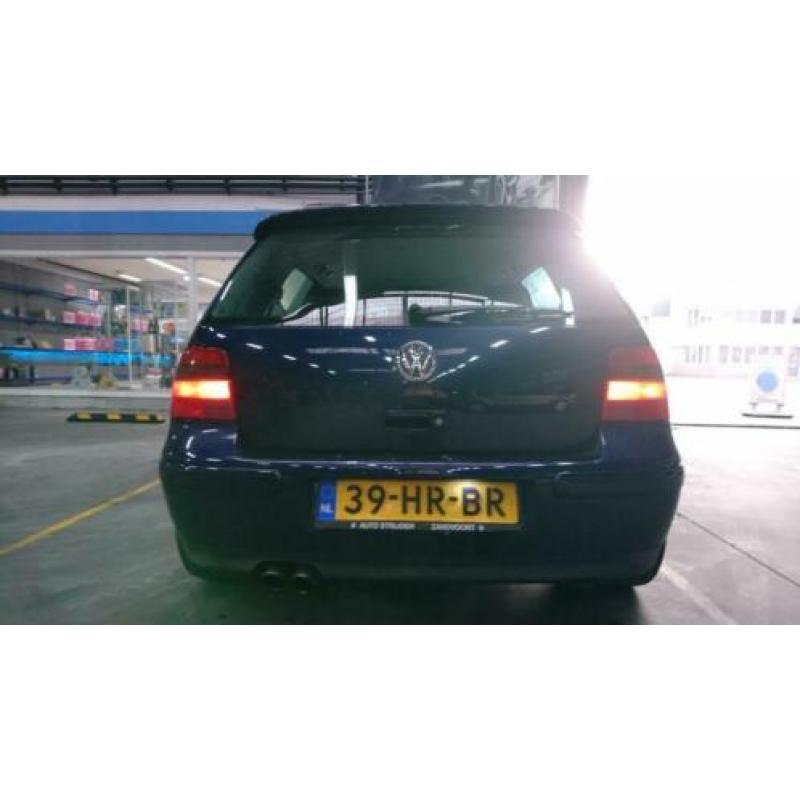 Volkswagen Golf 2.8 V6 150KW 4MOTION 2001 Blauw