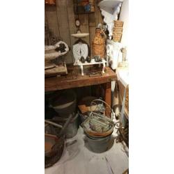 oude stoere markttafel smalle tafel