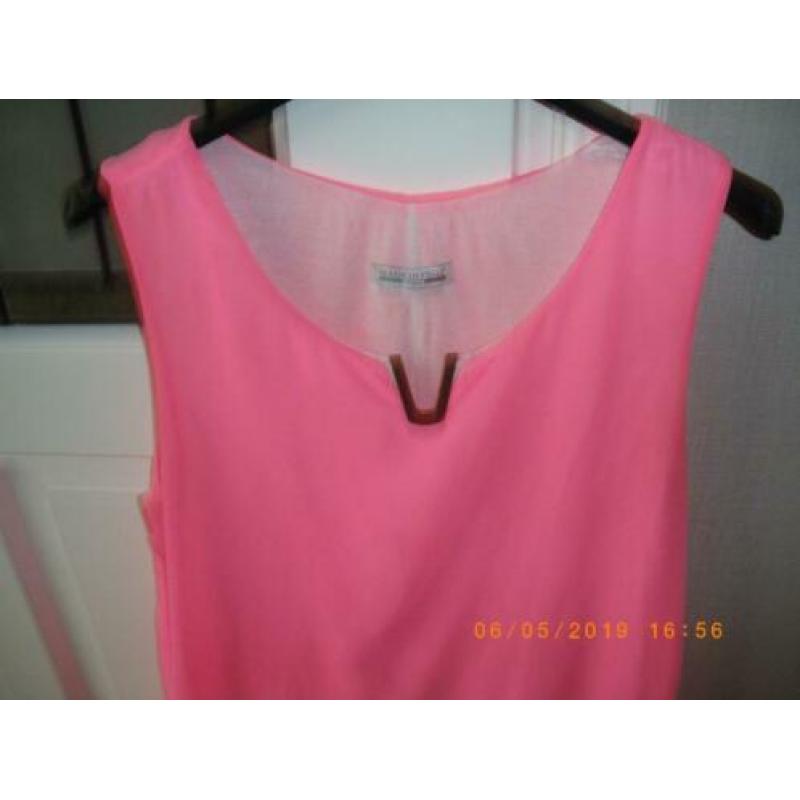 zgan prachtig mooi roze maat large topje met voering