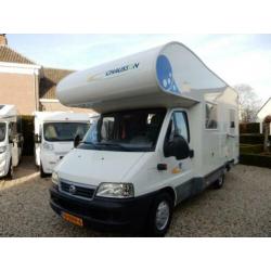 Fiat 110 pk Chausson Welcome 9 Frans bed+Alkoof