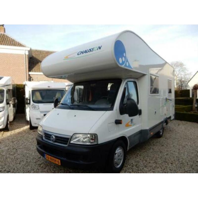Fiat 110 pk Chausson Welcome 9 Frans bed+Alkoof