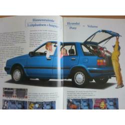 Vlaamse folder Hyundai Pony