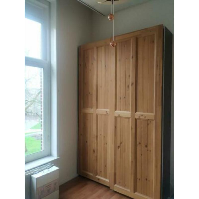 PAX kast houten deuren