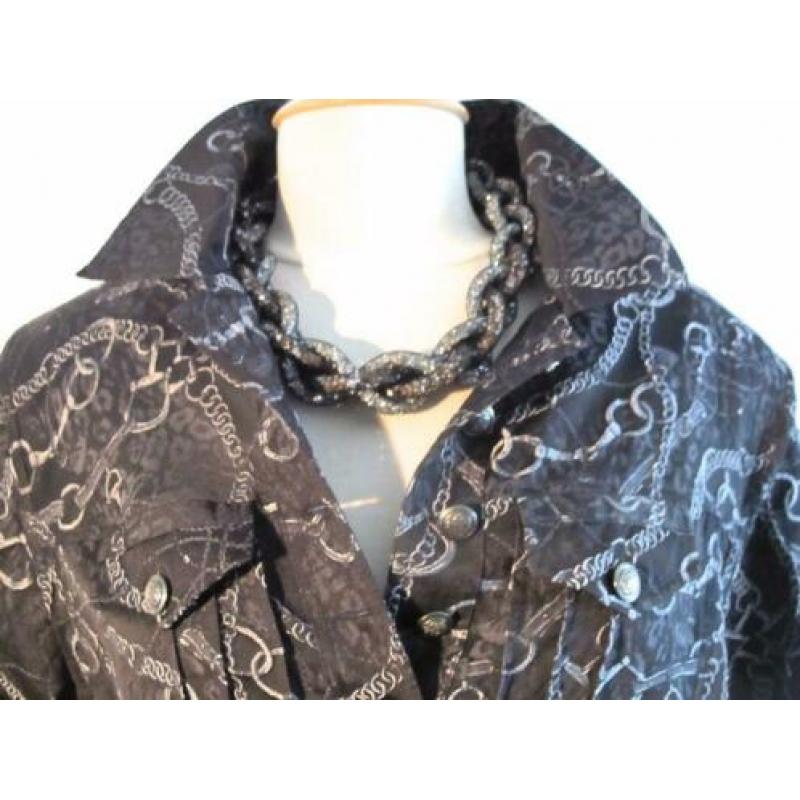 HERMES print battledress van ROSES OF AVALON maat 44