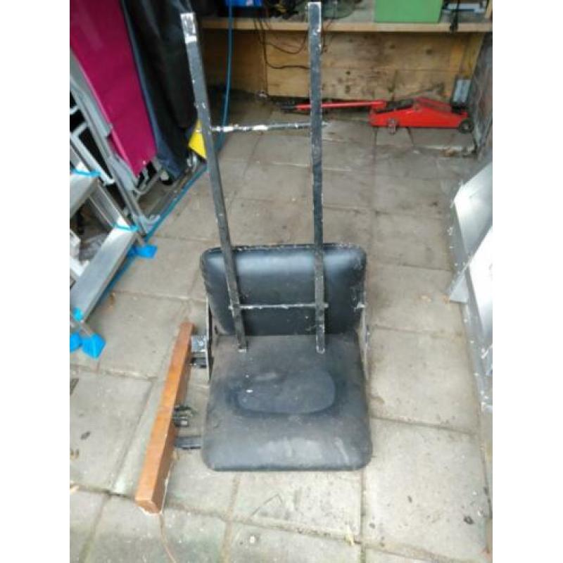 Zij stoel hoogte 80 cm