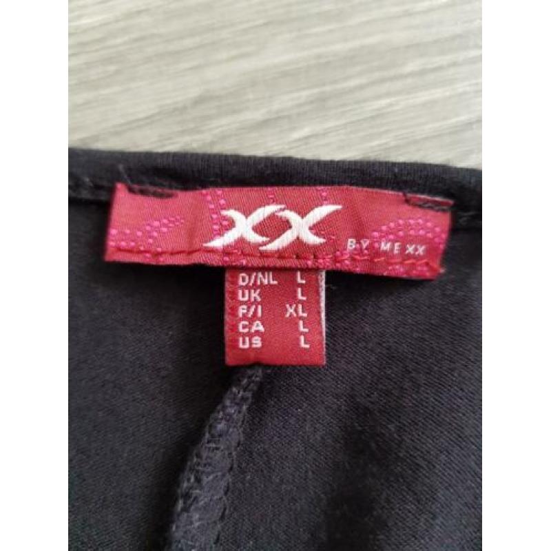 XX BY MEXX leuk zwart jurkje maat L (NK016)