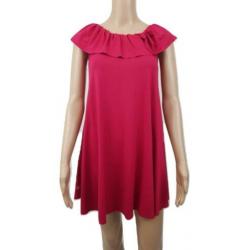 Twin-Set Simona Barbieri fuchsia roze jurk maat XS 34 zgan