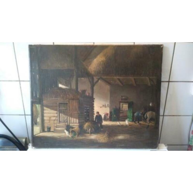 prachtig stal interieur door J.L. Dispo