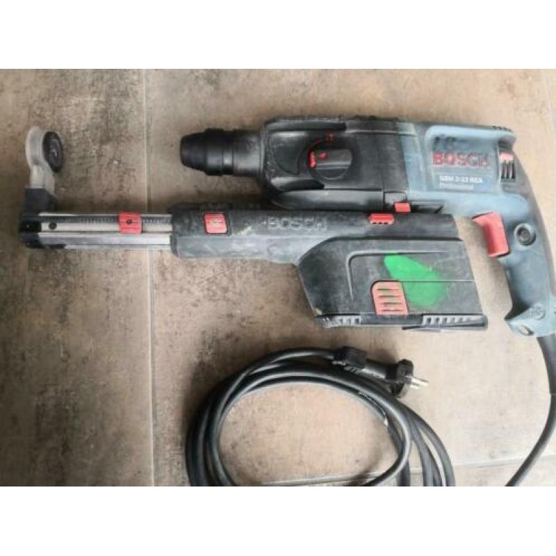 Bosch GBH 2-23 REA SDS klopboor / boorhamer +stofafzuiging