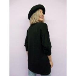*Abfab Vintage 80's Trui met Angora XL*