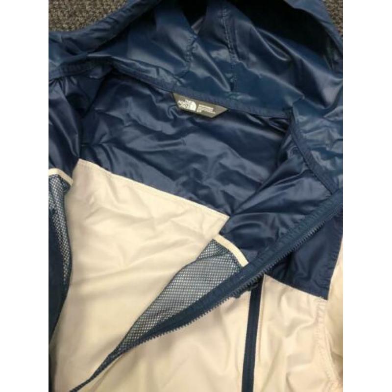 NIEUW! The North Face zomer jack/jas S wit/blauw. Géén M/L