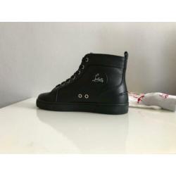 Originele Christian Louboutin Sneakers Zwart Calf B