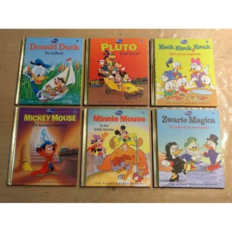6 Disney gouden boekjes