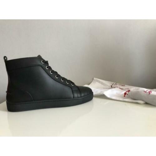 Originele Christian Louboutin Sneakers Zwart Calf B