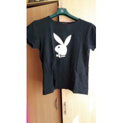 Playboy t-shirt zwart maat 3xl