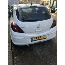 Opel Corsa 1.2 16V LPG 3D 2012 Wit NAV