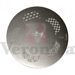 Nail art stempel plaatje M56