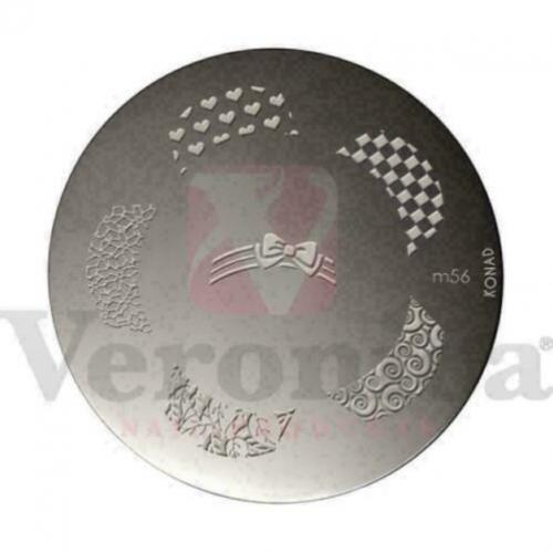 Nail art stempel plaatje M56
