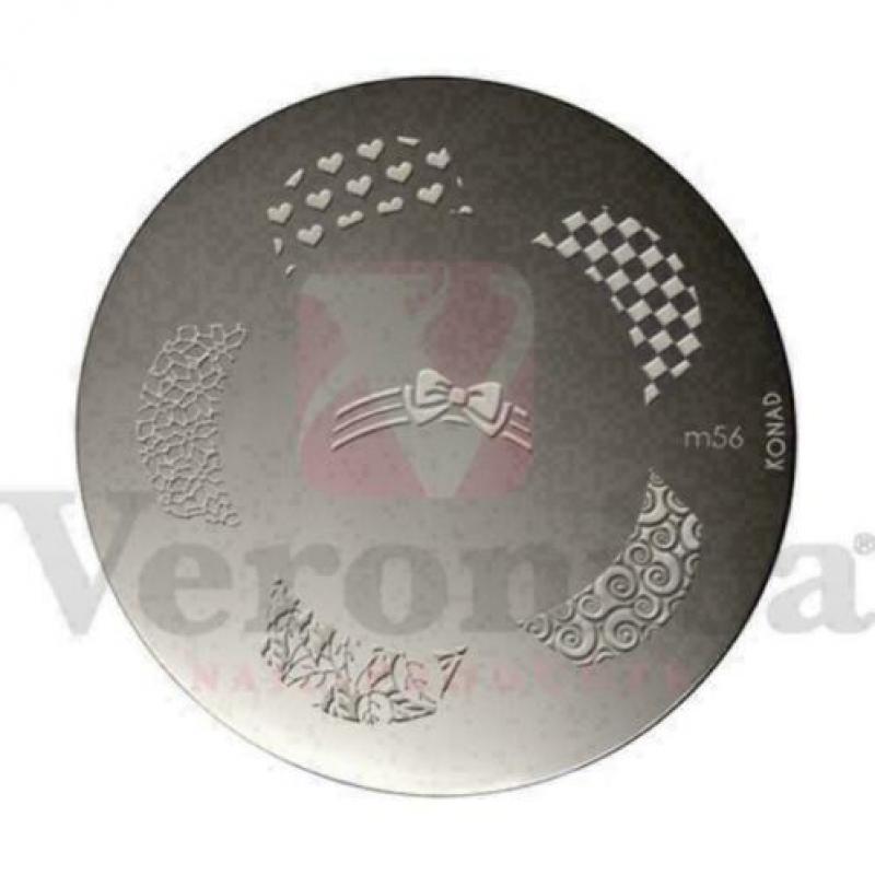 Nail art stempel plaatje M56